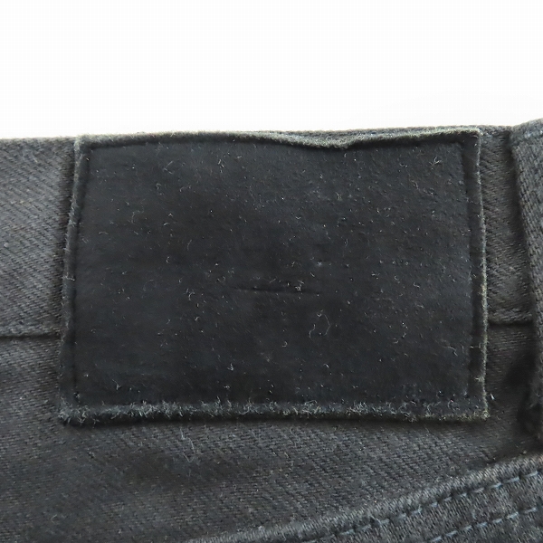 実際に弊社で買取させて頂いたvisvim/ビズビム SOCIAL SCULPTURE 03 CMYK BLK/ソーシャルスカルプチャー ブラック デニムパンツ 0122205005007/W38L30の画像 2枚目