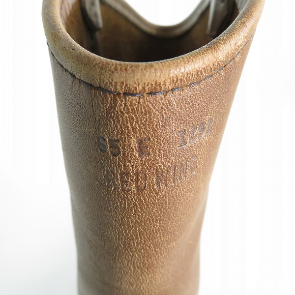 実際に弊社で買取させて頂いたRED WING/レッドウイング ペコスブーツ 1292 6.5Eの画像 6枚目