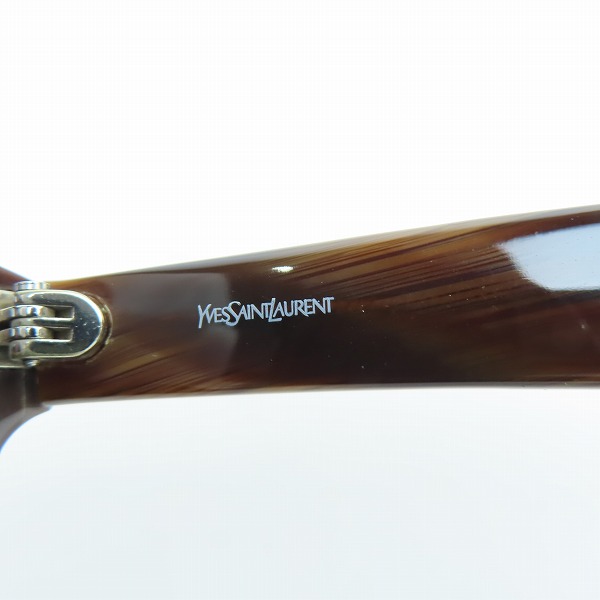 実際に弊社で買取させて頂いたYVES SAINT LAURENT/イブサンローラン サングラス/アイウェア YSL6253/Sの画像 6枚目