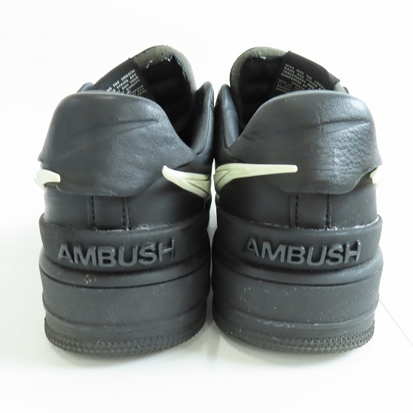 実際に弊社で買取させて頂いたNIKE×AMBUSH/ナイキ×アンブッシュ AIR FORCE 1 LOW SP/エア フォース 1 ロー スペシャル ブラック DV3464-001/26.5の画像 1枚目