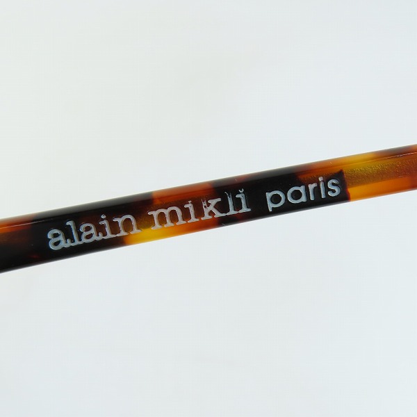 実際に弊社で買取させて頂いたalain mikli paris/アランミクリ メガネ/アイウェア 2678の画像 6枚目