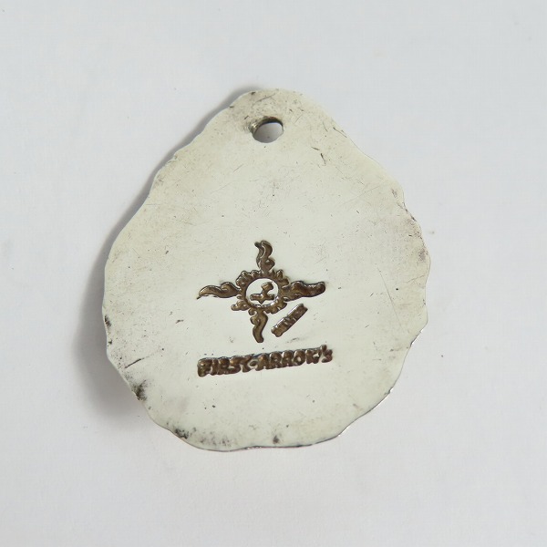 実際に弊社で買取させて頂いたFIRST ARROWS/ファーストアローズ 縄/ターコイズ メタル ペンダントトップの画像 2枚目