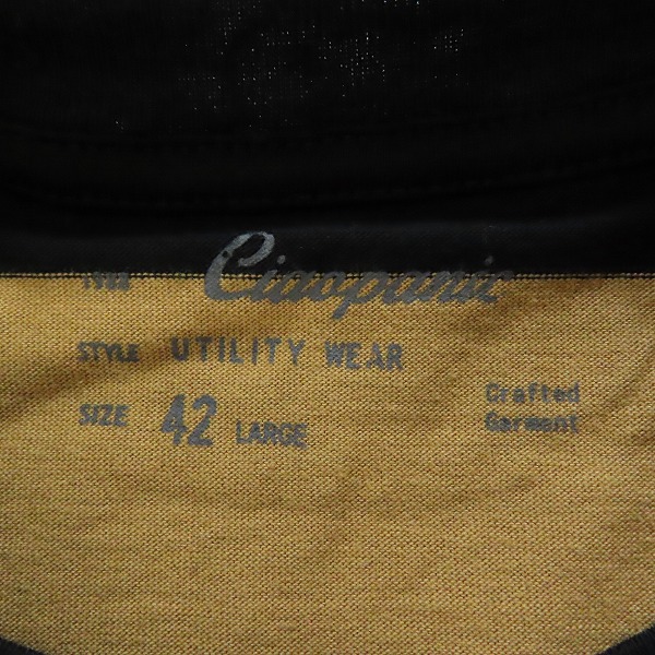 実際に弊社で買取させて頂いた【未使用】CIAOPANIC/チャオパニック Tシャツ ボーダー/Lの画像 2枚目