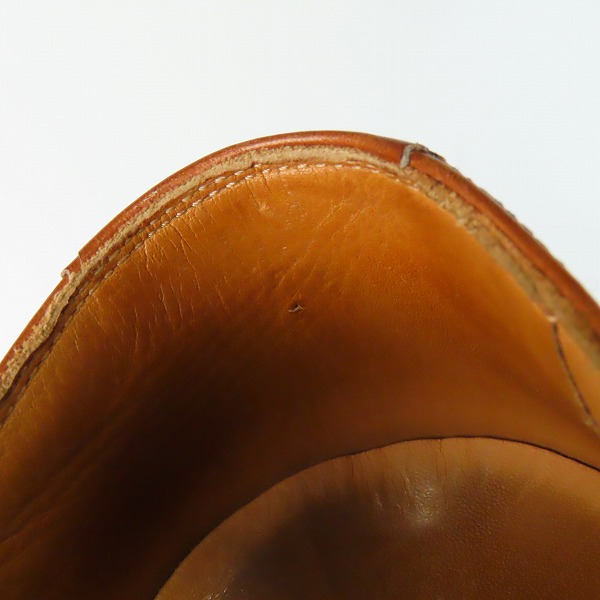 実際に弊社で買取させて頂いたSCOTCH GRAIN/スコッチグレイン ODESSA II/オデッサ ストレートチップ ビジネスシューズ 920/25の画像 6枚目