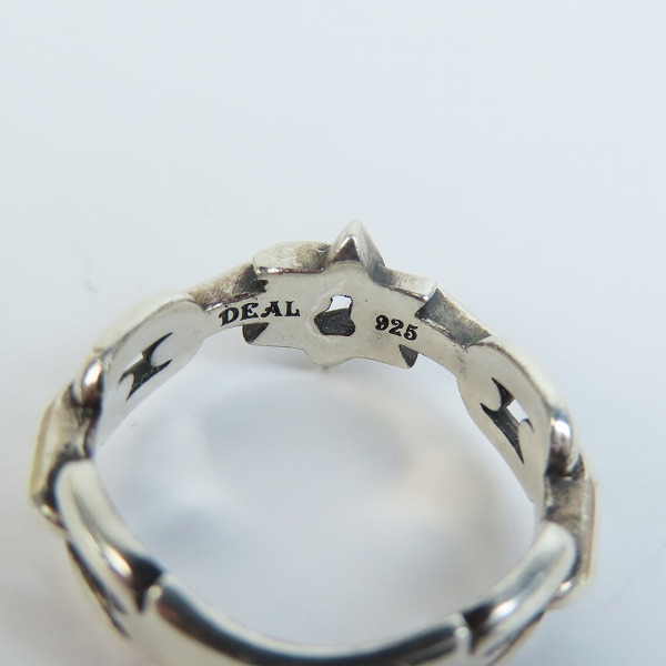 実際に弊社で買取させて頂いたDEAL DESIGN/ディールデザイン スター/チェーン リング 17号の画像 6枚目