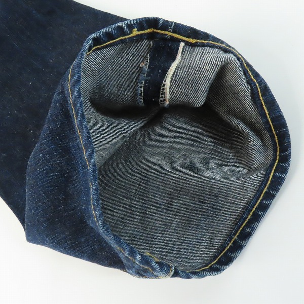 実際に弊社で買取させて頂いたTHE FLAT HEAD/フラットヘッド ブーツカット デニムパンツ LOT.3007/W32L36の画像 6枚目