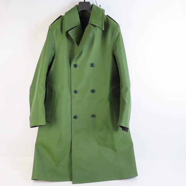 実際に弊社で買取させて頂いた【難有り】マッキントッシュ社製 イギリス軍 ゴム引き トレンチ コート 164-170/100