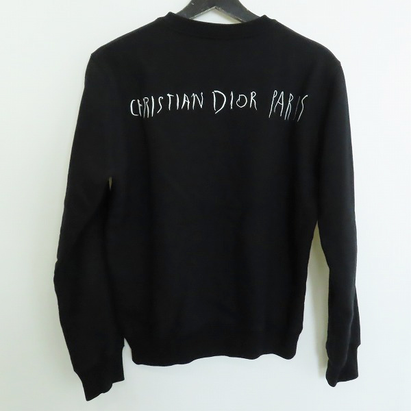 実際に弊社で買取させて頂いた【JPタグ】Dior×Raymond Pettibon/ディオール・オム xレイモンド・ペティボン 19AW 刺繍スウェット 943J612E0531/Sの画像 1枚目