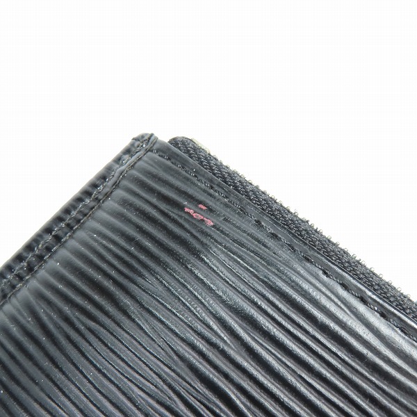 実際に弊社で買取させて頂いたLOUIS VUITTON/ルイ ヴィトン エピ ポシェット クレ コインケース/キーケース M63802の画像 8枚目
