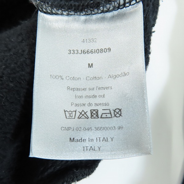 実際に弊社で買取させて頂いた【JPタグ】DIOR homme/ディオールオム  イラストプリント スウェット 333J666I0809/Mの画像 3枚目