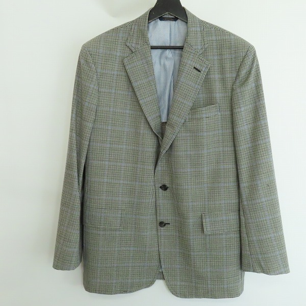 実際に弊社で買取させて頂いたBrooks Brothers/ブルックスブラザーズ own make チェック テーラードジャケット/42R