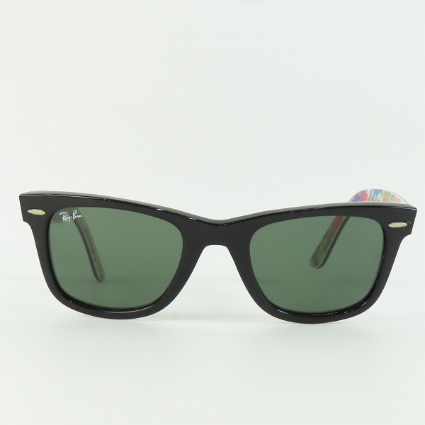 実際に弊社で買取させて頂いたRay-Ban/レイバン WAYFARER/ウェイファーラー サングラス SPECIAL SERIES #11/RB2140 1136の画像 1枚目