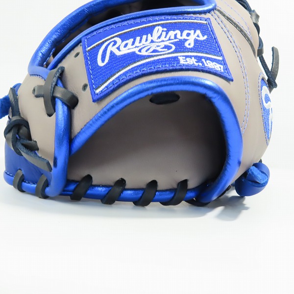 実際に弊社で買取させて頂いたRawlings/ローリングス HYPER TECH COLOR SYNC 軟式 内野手用 グローブ/グラブ GR4HTCN62の画像 7枚目