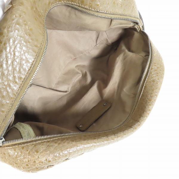 実際に弊社で買取させて頂いたBOTTEGA VENETA/ボッテガヴェネタ イントレチャート レザー セカンドバッグ ブラウンの画像 3枚目