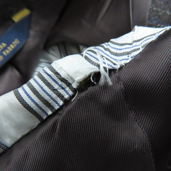 実際に弊社で買取させて頂いたBrooks Brothers/ブルックスブラザーズ own make  ストライプ テーラードジャケット/42Rの画像 5枚目