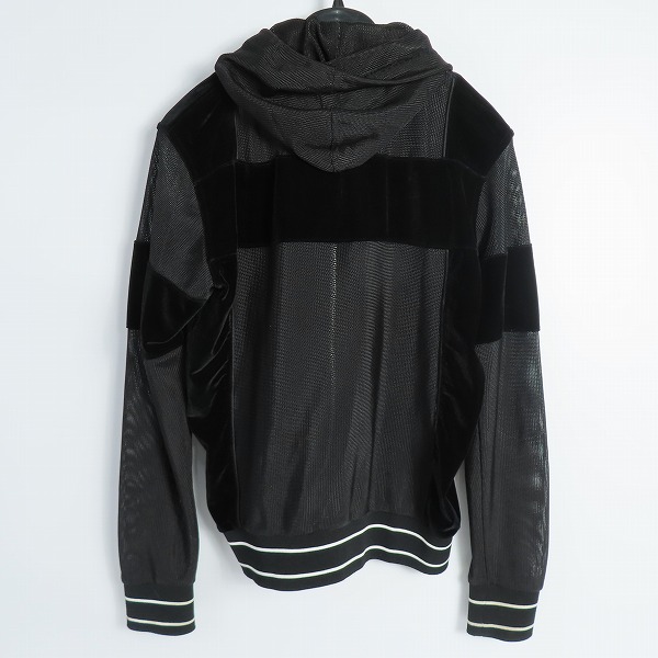 実際に弊社で買取させて頂いたD&G/ディーアンドジー DOLCE&GABBANA/ドルチェ&ガッバーナ メッシュ ベロア切り替え ブルゾン/Mの画像 1枚目