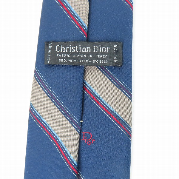実際に弊社で買取させて頂いたChristian Dior/クリスチャンディオール ネクタイ 2点セットの画像 2枚目