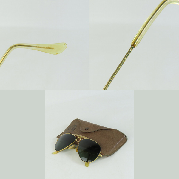 実際に弊社で買取させて頂いたRay-Ban/レイバン B&L/ボシュロム社製 ティアドロップ型 サングラスの画像 9枚目