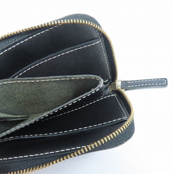 実際に弊社で買取させて頂いた土屋鞄製造所 ユニックリベルタ ハンディLファスナー コインケース/ウォレットの画像 3枚目