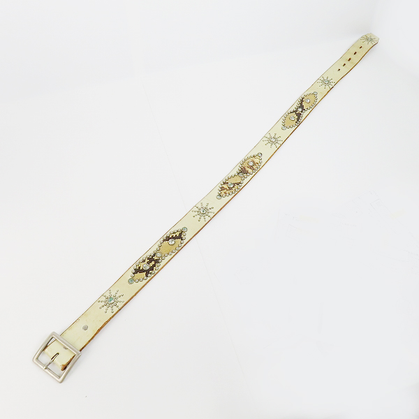 実際に弊社で買取させて頂いたHollywood Trading Company /HTC/エイチティーシー ひょうたんスタッズ ベルトの画像 8枚目