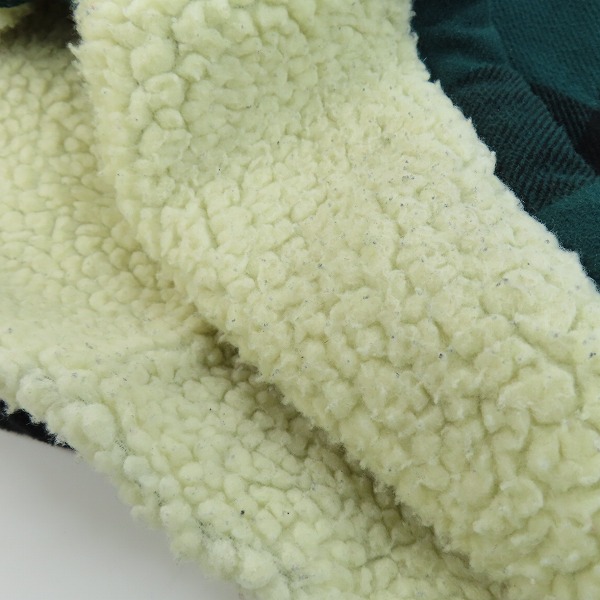 実際に弊社で買取させて頂いたCarHartt/カーハート MERTON SHIRT JAC/メルトンシャツジャケット チェック柄/Mの画像 8枚目