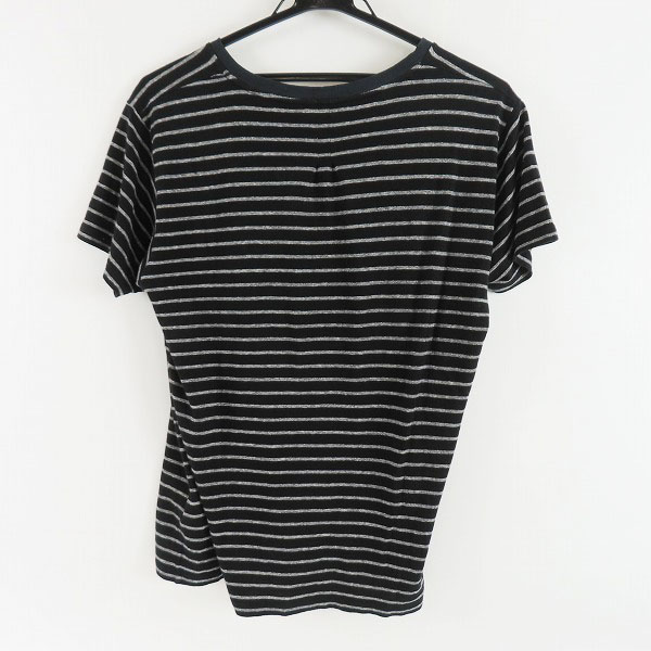 実際に弊社で買取させて頂いたSAINT LAURENT PARIS/サンローランパリ ボーダー Tシャツ 391248Y2MB1/Sの画像 1枚目
