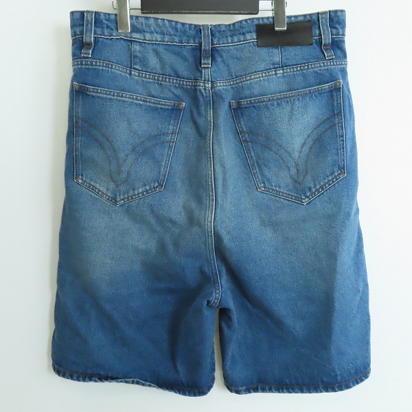 実際に弊社で買取させて頂いたami alexandre mattiussi/アミ アレクサンドルマテュッシ デニム ショートパンツ/ショーツ HSO600.DE0001 00491/36の画像 1枚目