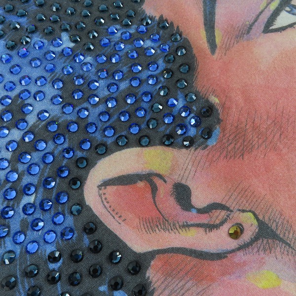 実際に弊社で買取させて頂いたDRESS CAMP×JOJO/ドレスキャンプ×ジョジョの奇妙な冒険 スワロフスキー Tシャツ 半袖 カットソー 44の画像 7枚目