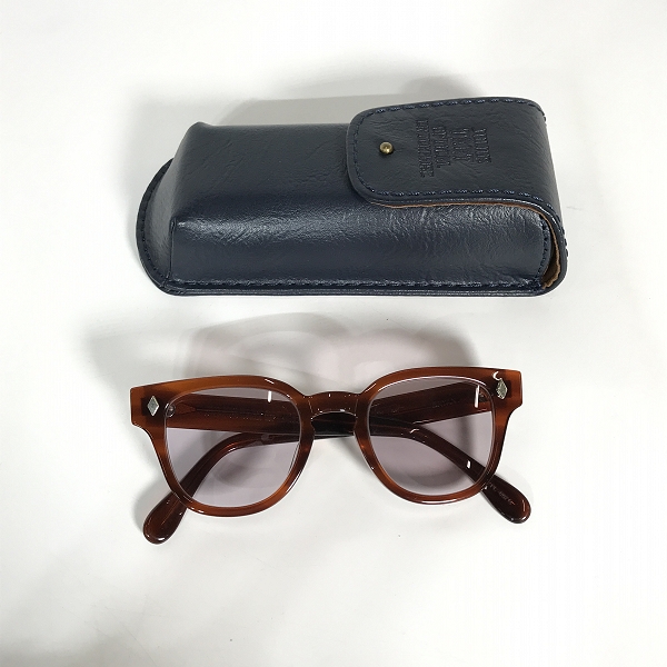実際に弊社で買取させて頂いたJULIUS TART OPTICAL/ジュリアス タート オプティカル BRYAN メガネ アイウェア PL-007G の画像 9枚目