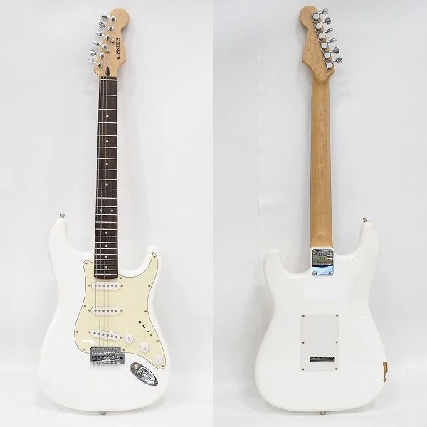 実際に弊社で買取させて頂いた★BUSKER'S/バスカーズ ストラトキャスターType エレキギター ソフトケース付の画像 1枚目