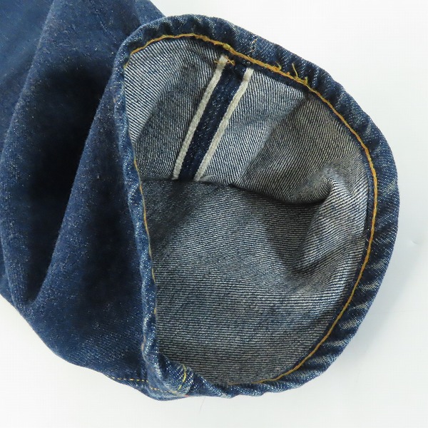 実際に弊社で買取させて頂いたLEVI'S/リーバイス Sタイプ 501/刻印2 ビッグE/長足R/ヴィンテージ/W34L29の画像 5枚目