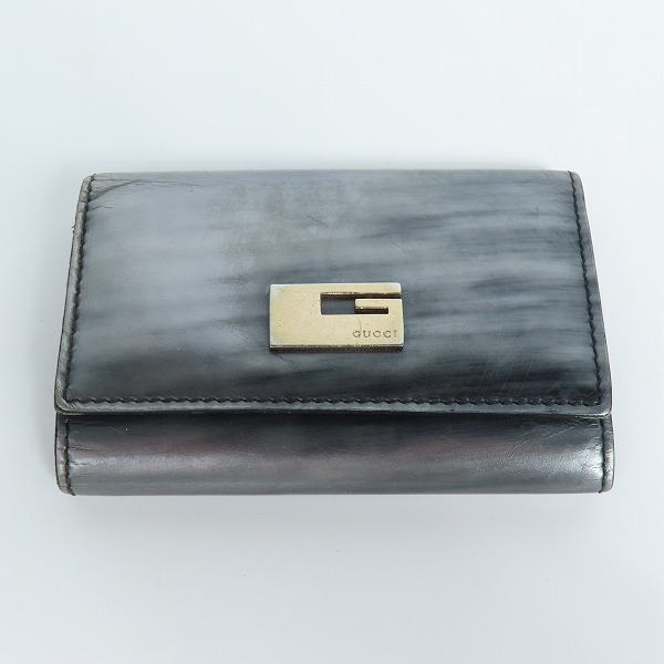 実際に弊社で買取させて頂いたGUCCI/グッチ 5連 レザー キーケース 