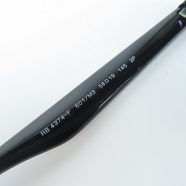 実際に弊社で買取させて頂いたRay-Ban/レイバン サングラス/アイウェア 偏光レンズ RB4374-Fの画像 6枚目