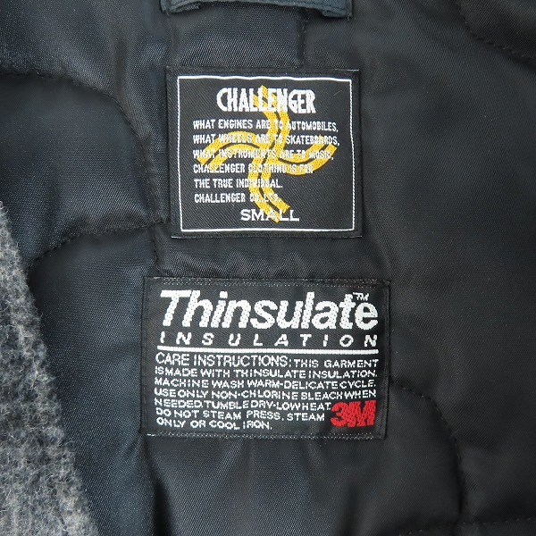 実際に弊社で買取させて頂いたCHALLENGER/チャレンジャー オンブレチェック シンサレート ベスト CLG-JK010-011/Sの画像 2枚目