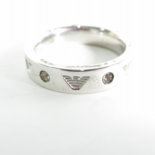 実際に弊社で買取させて頂いたEMPORIO ARMANI/エンポリオアルマーニ ロゴ リング 16号の画像 1枚目