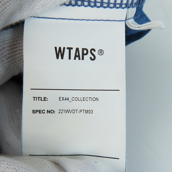 実際に弊社で買取させて頂いたWTAPS/ダブルタップス SEAGULL03/シーガル トラウザーズ リップストップ デニムパンツ 221WVDT-PTM03/01の画像 5枚目