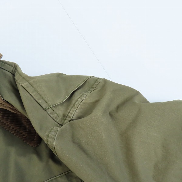 実際に弊社で買取させて頂いたWACKO MARIA/ワコマリア 襟コーデュロイ ハンティングジャケット/Sの画像 6枚目