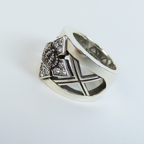 実際に弊社で買取させて頂いたJustin Davis/ジャスティンデイビス GRANDEUR RING/グランドールリング  925/11-12号