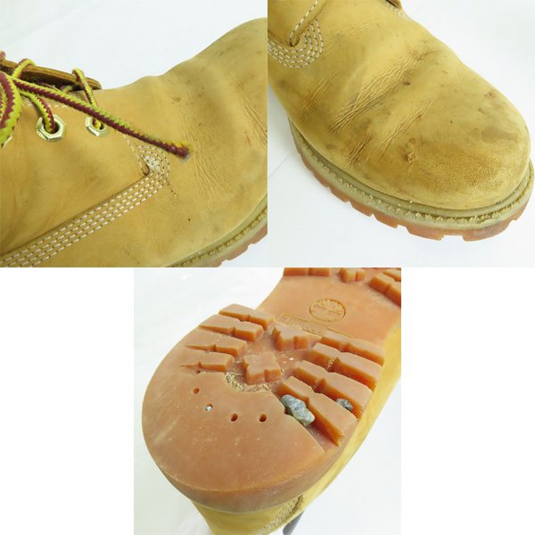 実際に弊社で買取させて頂いたTimberland/ティンバーランド アイコン 6インチプレミアムブーツ/TB010061/9.5の画像 7枚目