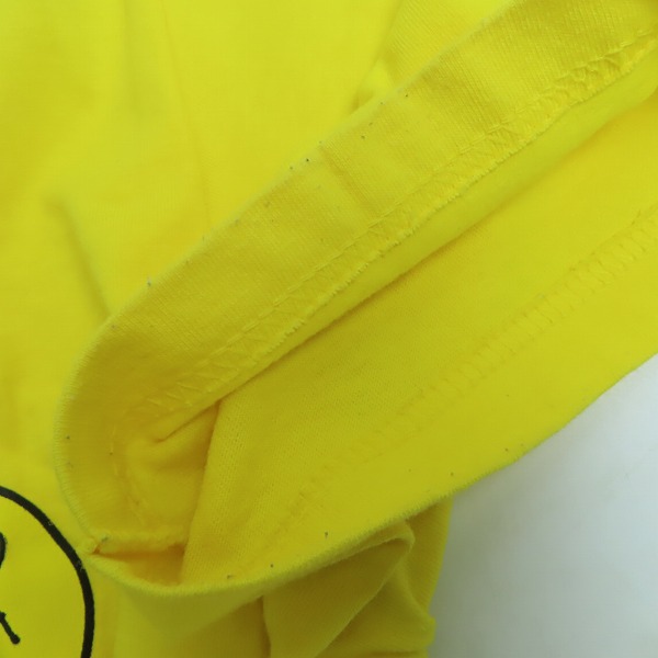 実際に弊社で買取させて頂いたSTUSSY/ステューシー プリント Tシャツ イエロー/Lの画像 6枚目