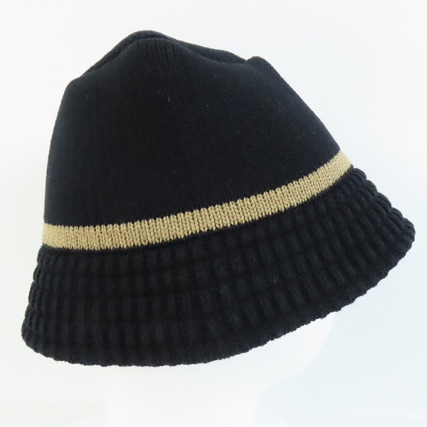 実際に弊社で買取させて頂いたSTUSSY/ステューシー ロゴ刺繍 コットン バケットハット の画像 4枚目