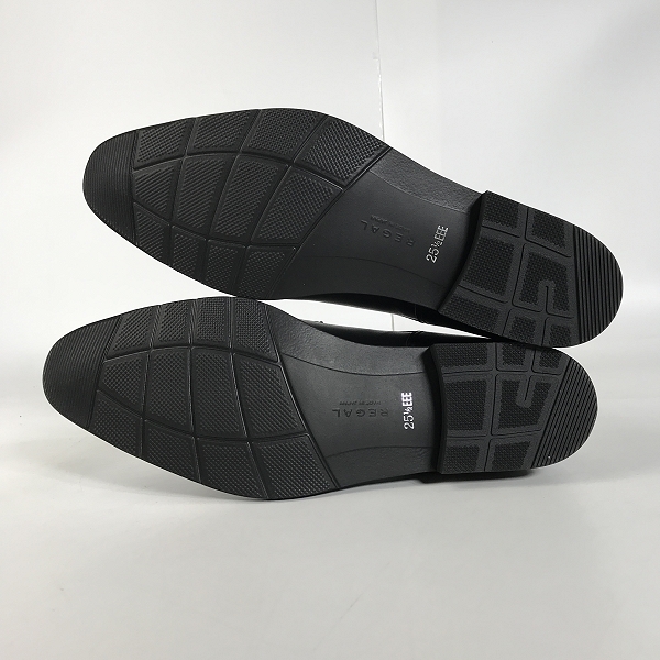 実際に弊社で買取させて頂いたREGAL/リーガル GORE-TEX/ゴアテックス プレーントゥ レザーシューズ CJ22C 34HR/25.5EEE の画像 2枚目