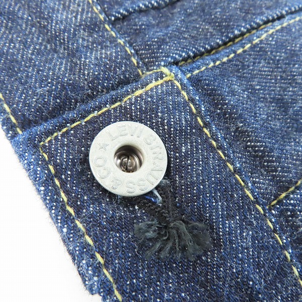 実際に弊社で買取させて頂いた【未使用】LEVI'S/リーバイス LVC 506 Big E 1st ファーストモデル復刻 98年製 デニムジャケット/Gジャン 71506-XX/38の画像 8枚目
