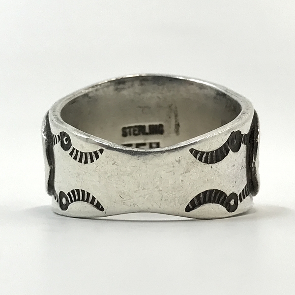 実際に弊社で買取させて頂いたTHE FLAT HEAD/フラットヘッド サンダーバード リング 17.5号の画像 2枚目