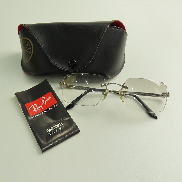 実際に弊社で買取させて頂いたRay-Ban/レイバン/リムレススクエア/サングラ/RB3191の画像 9枚目