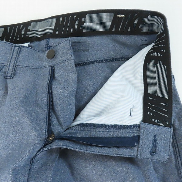 実際に弊社で買取させて頂いたNIKE GOLF/ナイキ ゴルフ DRYFIT ドライフィット パンツ UVカット メンズ デニム調 CI9766-451/M(31×32)の画像 6枚目