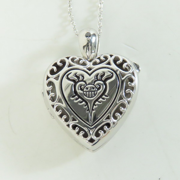 実際に弊社で買取させて頂いたONE PIECE/ワンピース PREMIUM COLLECTION トラファルガー・ロー 輝きの絆 シルバーロケットペンダントの画像 1枚目