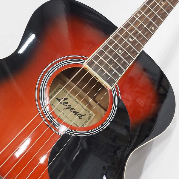 実際に弊社で買取させて頂いた★Legend by Aria/レジェンド FG-15 BS アコースティックギター/アコギ ソフトケース付の画像 5枚目