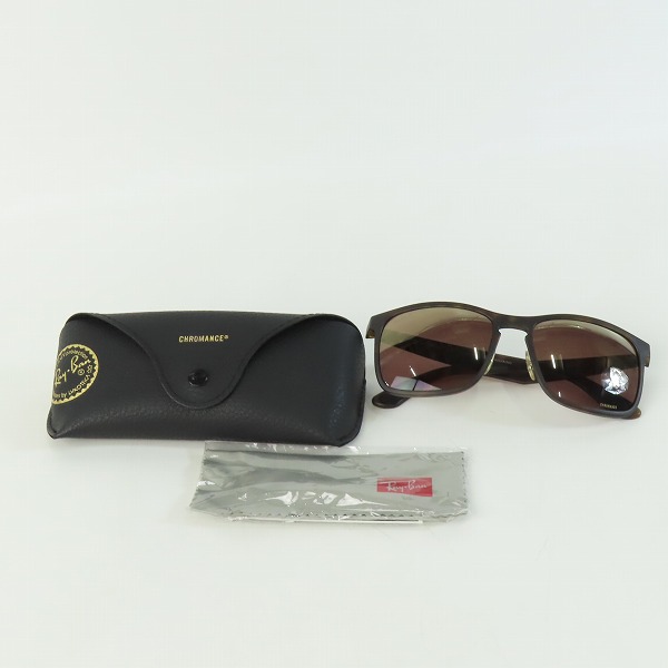 実際に弊社で買取させて頂いたRay-Ban/レイバン CHROMANCE/クロマンス サングラス RB4264 894/6Bの画像 9枚目