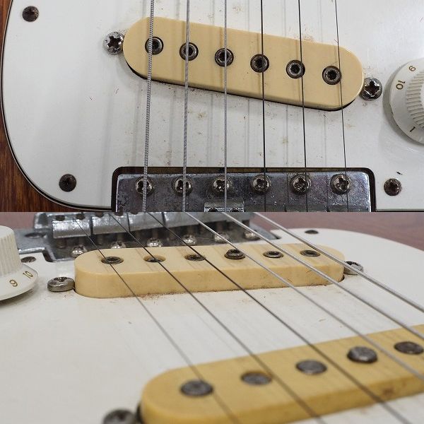 実際に弊社で買取させて頂いた★【難有り】CHORDER by Muex ストラトタイプ スルーネック エレキギター ハードケース付の画像 6枚目